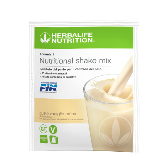 HERBALIFE - Formula 1 sostituto del pasto Vaniglia Crème 7 bustine