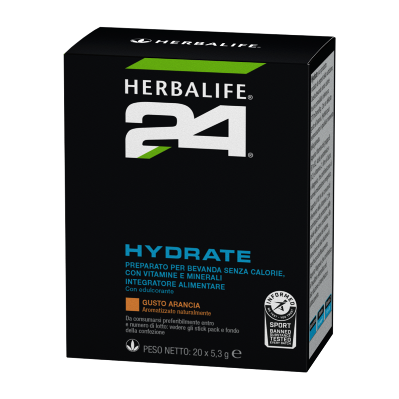 HERBALIFE - H24 Hydrate gusto arancia 20 bustine