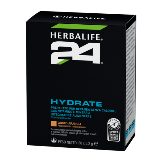 HERBALIFE - H24 Hydrate gusto arancia 20 bustine