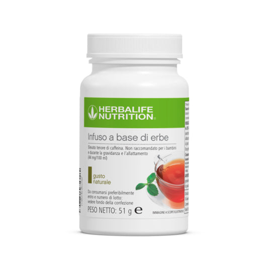 HERBALIFE - Infuso a base di erbe - Nuova formulazione - Gusto Naturale 102g