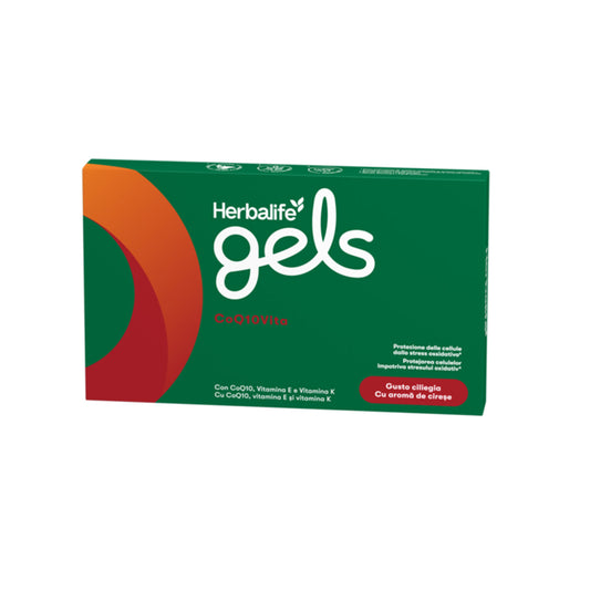 HERBALIFE - Herbalife Gels CoQ10Vita Ciliegia 30 gelatine masticabili