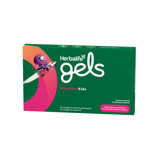 HERBALIFE - Herbalife Gels MindVita Kids Limone e frutti rossi 30 gelatine masticabili