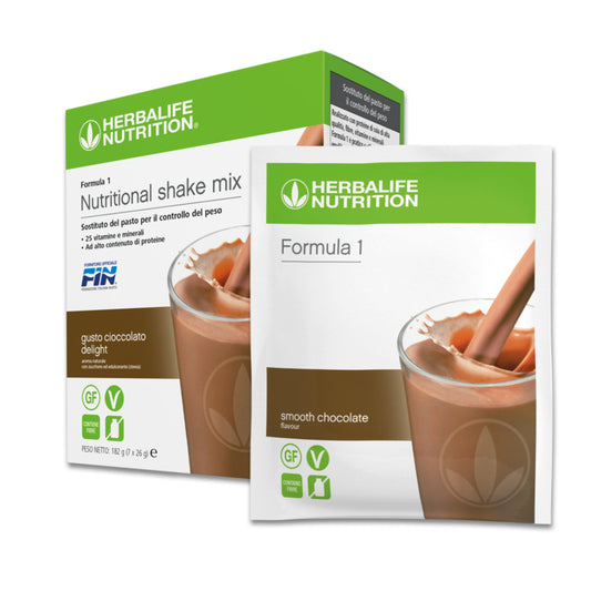 HERBALIFE - Formula 1 sostituto del pasto Cioccolato Delight 7 bustine